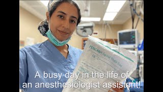 What its really like to work as an anesthesiologist assistant Day in the life vlog [upl. by Piselli601]