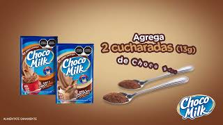 ¿Cómo preparar un vaso de Choco Milk® sabor a chococanela con cocoa [upl. by Borek]