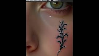 Photoshop Tips 2025  how to remove tattoo from skin easily using Photoshop gfxom [upl. by Irah]