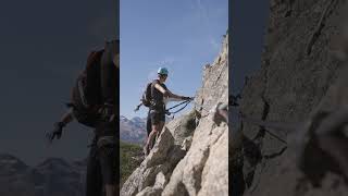 Via Ferrata La Resgia  Pontresina [upl. by Llenhoj]