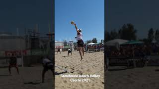 Semifinali Maschili Beach Volley Caorle 2021 Samoilovs Smendis VS Losiaz Bryl [upl. by Gothar428]