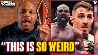 Daniel Cormier GOES IN on quotWEIRDquot Jon Jones vs Tom Aspinall fight drama Jones an underdog [upl. by Katlin]