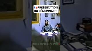 🇫🇷PRÉSENTATION DU LÉGIONNAIRE legionetrangere armeedeterre armeefrancaise pourtoi [upl. by Adnav]