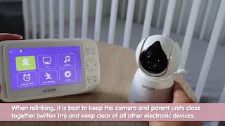 Oricom Tech Talk  How do I reset my baby monitor [upl. by Fletcher]