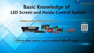 Huidu Controller Video tutorial：Basic knowledge about LED screen [upl. by Aznecniv]