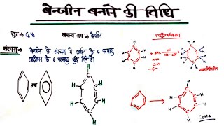 benzeen banane ki vidhibenzene ka sutrabenzeen ki sanrachna‌ बेंजीन क्या है बेंजीन बनाने की विधि [upl. by Pegeen]