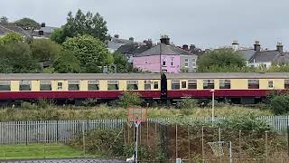 D1936 Roger Hosking pulling coaches and 61306 Mayflower to laira depot Wednesday 25 September 2024 [upl. by Ihcekn873]