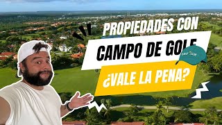 Propiedades con campo de golf ¿Vale la pena [upl. by Dafna901]