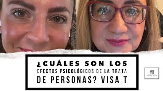 Noticias ¿Qué es trata de personas y cómo se relaciona con la visa T ¿Cuáles son los efectos [upl. by Tellford]