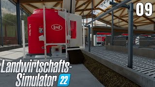 LS22 9  Kuhstall mit Fütterungsroboter  PantoffelPlays  Landwirtschafts Simulator 2022 [upl. by Simona]