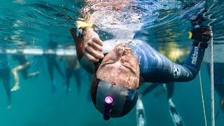 World Record Arnaud Jerald Free Dives to 122 meters in the Bahamas [upl. by Siward]