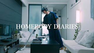 自宅にいながら充実した1日に｜横浜で買い物、家事、筋トレ｜Homebody Diaries [upl. by Htrahddis]