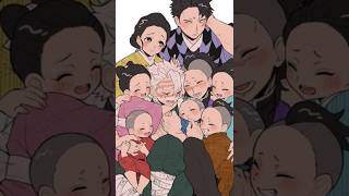 Sanemi’s and Genya’s Family🤣❤️ demonslayer sanemi genya [upl. by Ammej]