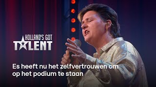 Es zingt eigen TROPISCHE versie van Renée Froger’s ‘Ga’  Hollands Got Talent [upl. by Sears677]