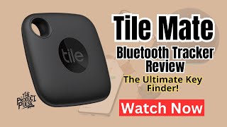 Tile Mate Bluetooth Tracker Review The Ultimate Key Finder [upl. by Ainwat541]