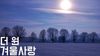 우리가 그때 들었던 OST 명곡 겨울사랑  더 원 드라마 그 겨울 바람이 분다 가사포함 A winter story  The one [upl. by Atnuahc534]