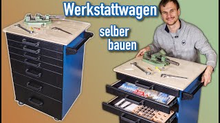 Werkstattwagen selber bauen  Werkzeugwagen für die Werkstatt selbstgebaut [upl. by Tate]