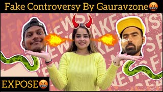 GAURAVZONE EXPOSED by his team member Fake  Real [upl. by Anilos]