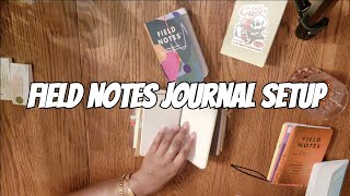 Field Notes Passport Journal Setup [upl. by Rednasela]