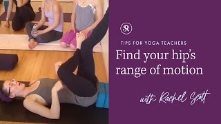 Tips for Yoga Students How to mobilize your hip [upl. by Ocir]