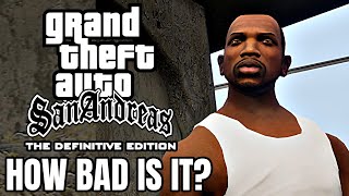 Grand Theft Auto San Andreas Remaster vs Original Graphics – HOW BAD IS IT 4K [upl. by Ettenrahs]