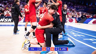 This is the Most Beautiful Moment in Japan Volleyball History [upl. by Trembly]