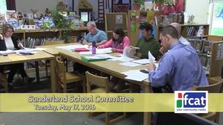 Sunderland School Committee  May 17 2016 [upl. by Aroon62]