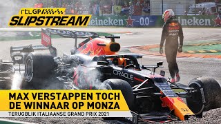 Max Verstappen toch de winnaar op Monza  SLIPSTREAM [upl. by Cargian]