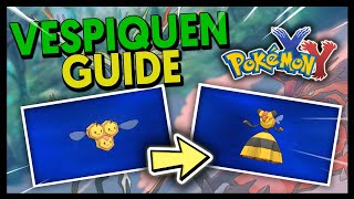 HOW TO EVOLVE COMBEE INTO VESPIQUEN ON POKEMON X AND Y [upl. by Aitnas756]