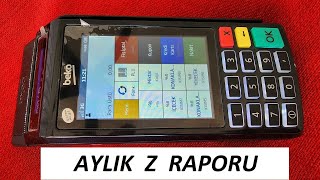 Beko 300 TR Yazarkasa Aylık Z Raporu [upl. by Britt]