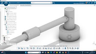 Tutorial 17 A Mechanism Involving Coriolis Acceleration 3DEXPERIENCE R2025x [upl. by Karlens]