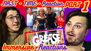 This was unexpected GREASE Reaction 1978  MOVIE REACTION  Part 1  FIRST TIME WATCHING [upl. by Sadoff]