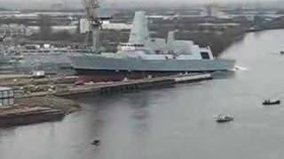 Launch of HMS Dauntless [upl. by Srednas853]