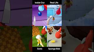 Turning Into Real Life COMPLETE EDITION shorts sonic spongebob meme [upl. by Marl]