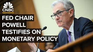 Federal Reserve Chair Powell testifies before the Senate committee on monetary policy — 7924 [upl. by Jarrid767]