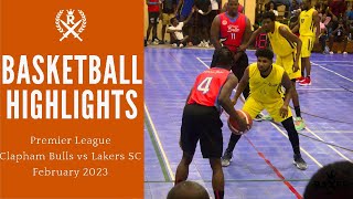 BK CLAPHAM BULLS vs LAKERS SPORTS CLUB  Barbados Premier League Basketball Highlights Feb 2023 [upl. by Nuriel356]