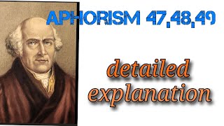 aphorism 47  48 and 49 detailed explanation [upl. by Bornie]