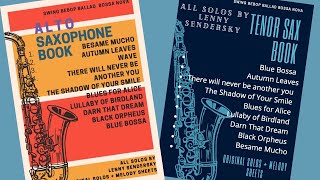 Lennys Saxophones PDF BOOKs [upl. by Aleusnoc850]