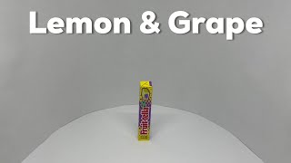 Fruittella 2 in 1 Lemon amp Grape Asmr [upl. by Neehsuan]