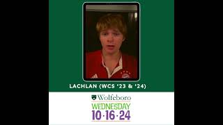 Wolfeboro Wednesday 2024  Lachlan WCS 23 24 [upl. by Llerryt]