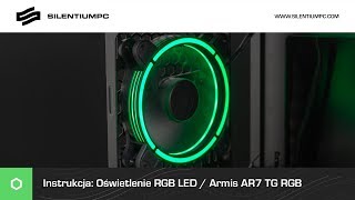 PLSilentiumPC Armis AR7 TGRGB  Sterowanie RGB [upl. by Hanauq]