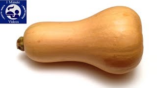 Comment Peler Épépiner et Couper une Courge Butternut Musquée  Astuce amp Recette [upl. by Ardnnek]