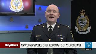 Council cuts VPD budget 85 million [upl. by Naujd]