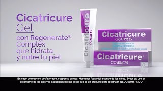 Comercial Cicatricure Gel  Con Regenerate Complex Perú 2021 4K [upl. by Ahsinwad708]