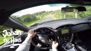 2017 Toyota GT86 200 hp POV test drive [upl. by Kafka]