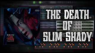 How To MAKE Hard Beats For Eminem quotThe Death of Slim Shadyquot  FL Studio Tutorial [upl. by Drandell]