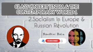 History Class 9 Ncert Indiaampcontemporary world12 Socialism in europe and russian revolutionTamil [upl. by Dirrej199]