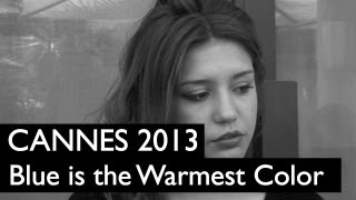 CANNES 2013  Adèle Exarchopoulos  Blue is the Warmest Color [upl. by Ashli599]