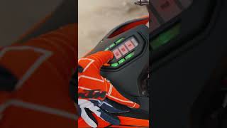 Get charged up and hit the track on the KTM SXE 5 [upl. by Ylime]