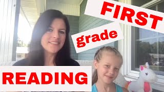 What is a First Grade Reading Level Like  See a sample of a first grade story Reading levels [upl. by Profant]